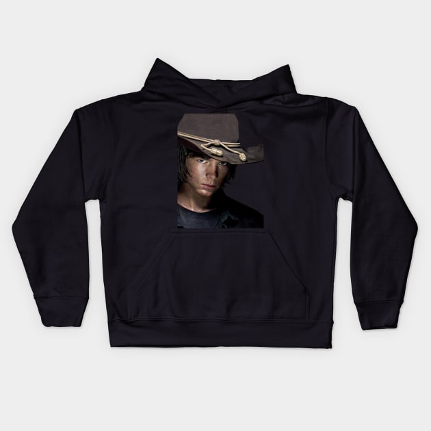 Carl Grimes Kids Hoodie by nutmeg4444